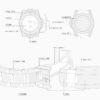 WATCHSHELLS A. LANGE & SOHNE LANGE 1 191.039 38.5MM WATCH PROTECTION FILM - Image 2