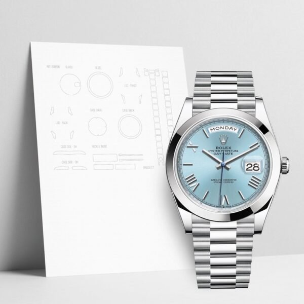 WATCHSHELLS’ ROLEX 228206 40mm PRESIDENT PROTECTION FILM