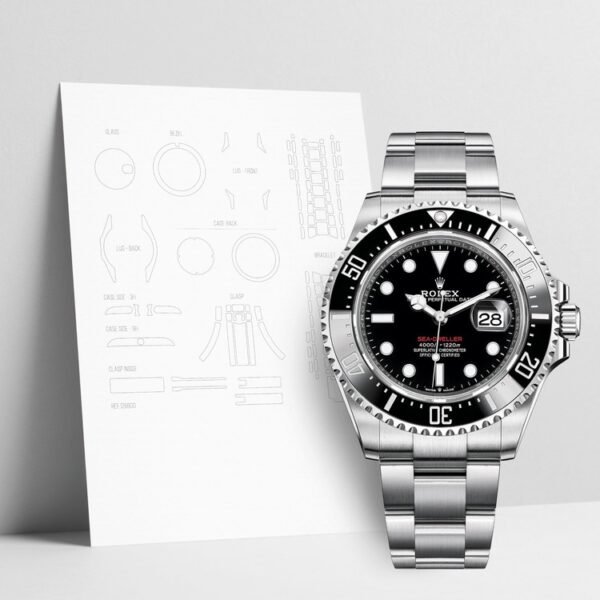 WATCHSHELLS’ ROLEX 126600 43mm OYSTER PROTECTION FILM