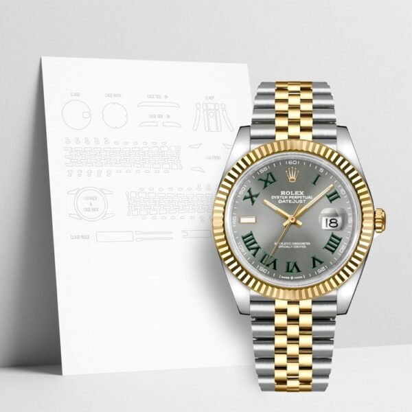 WATCHSHELLS_ ROLEX 126333 41mm JUBILEE PROTECTION FILM