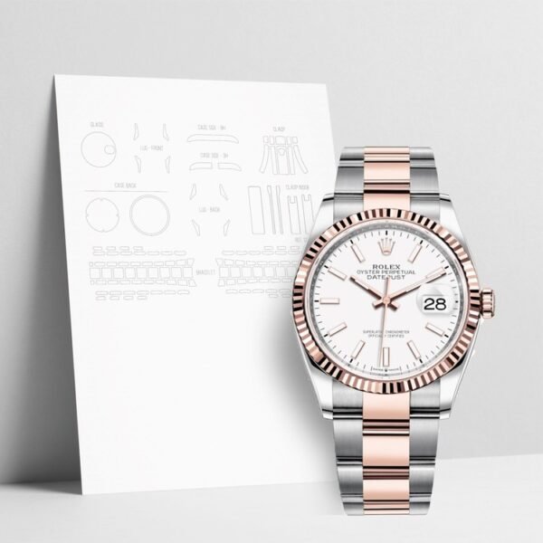 WATCHSHELLS' ROLEX 126231 36mm OYSTER PROTECTION FILM