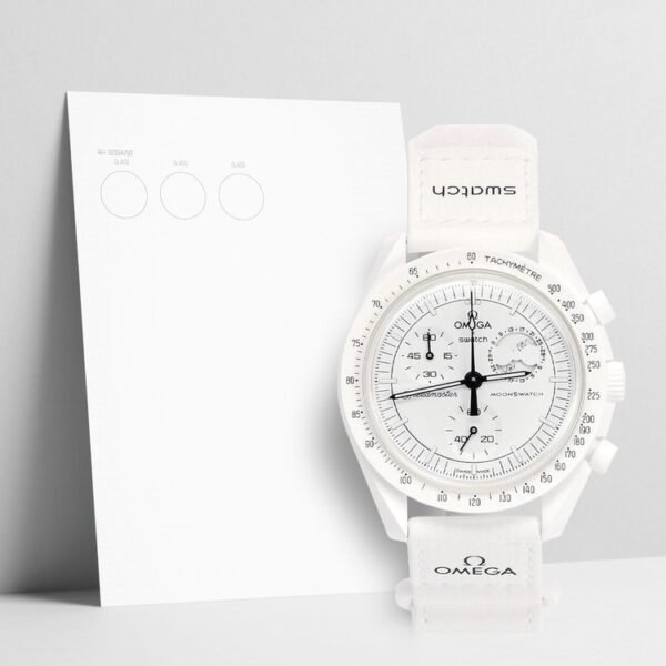 WATCHSHELLS SWATCH MOONSWATCH MISSION TO THE MOONPHASE FULL MOON 42MM WATCH PROTECTION FILM