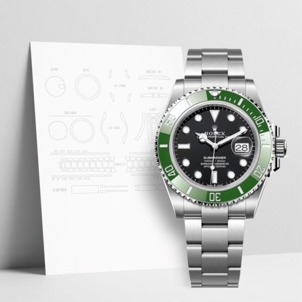 WATCHSHELLS’ ROLEX 126610LV 41mm OYSTER PROTECTION FILM