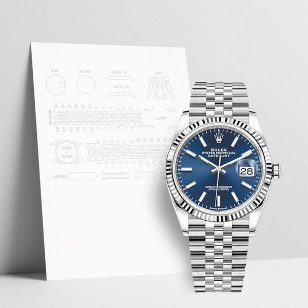 WATCHSHELLS' ROLEX 126234 36mm JUBILEE PROTECTION FILM