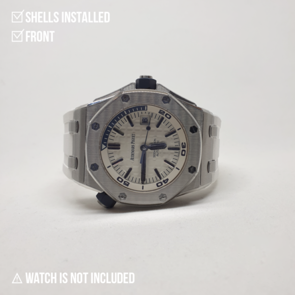 WATCHSHELLS’ AUDEMARS PIGUET 15710ST.OO.A010CA.01 42mm PROTECTION FILM - Image 4