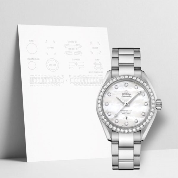 WATCHSHELLS’ OMEGA 231.15.34.20.55.002 34mm PROTECTION FILM