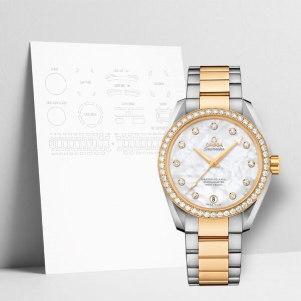 WATCHSHELLS’ OMEGA 231.25.39.21.55.002 38.5mm PROTECTION FILM
