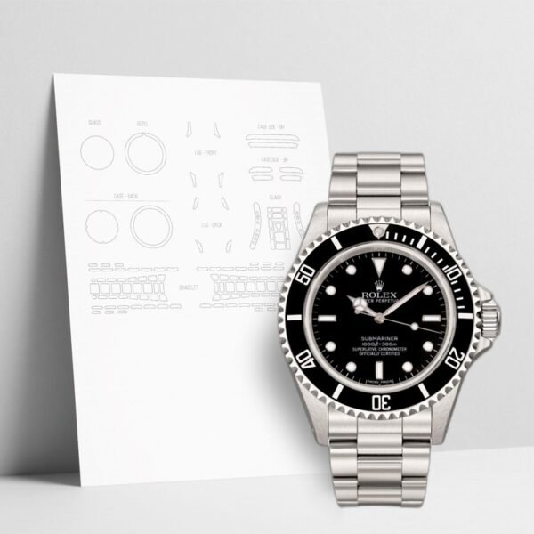 WATCHSHELLS’ ROLEX 14060 40mm OYSTER PROTECTION FILM