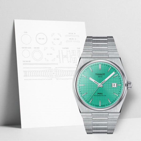 WATCHSHELLS TISSOT PRX POWERMATIC 80 T137.407.11.091.01 40MM WATCH PROTECTION FILM
