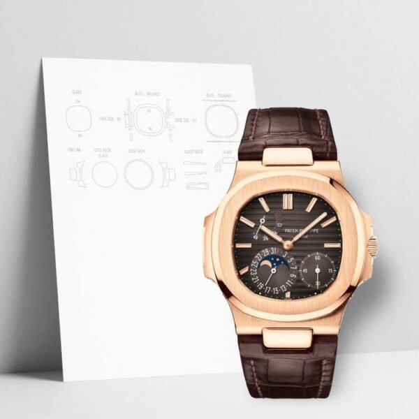 WATCHSHELLS' PATEK PHILIPPE 5712R 40mm PROTECTION FILM