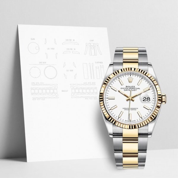 WATCHSHELLS' ROLEX 126233 36mm OYSTER PROTECTION FILM