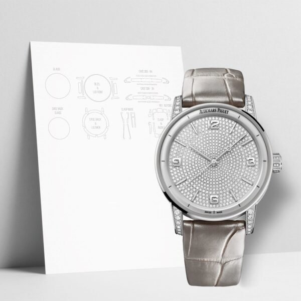 WATCHSHELLS’ AUDEMARS PIGUET 15210BC.ZZ.D128CR.01 41mm PROTECTION FILM