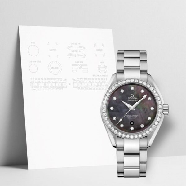 WATCHSHELLS’ OMEGA 231.15.34.20.57.001 34mm PROTECTION FILM