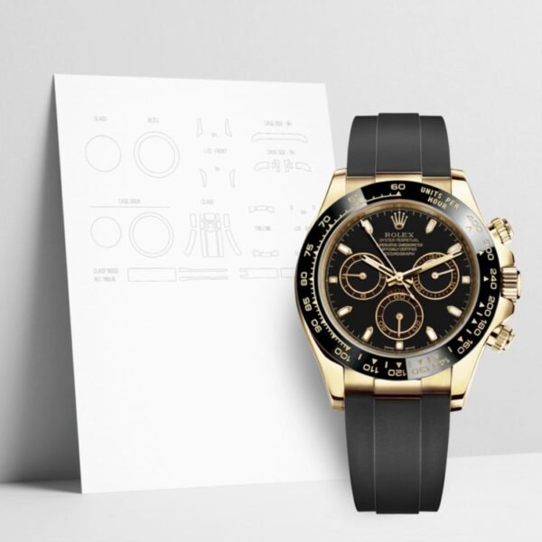 WATCHSHELLS’ ROLEX 116518 40mm OYSTERFLEX PROTECTION FILM