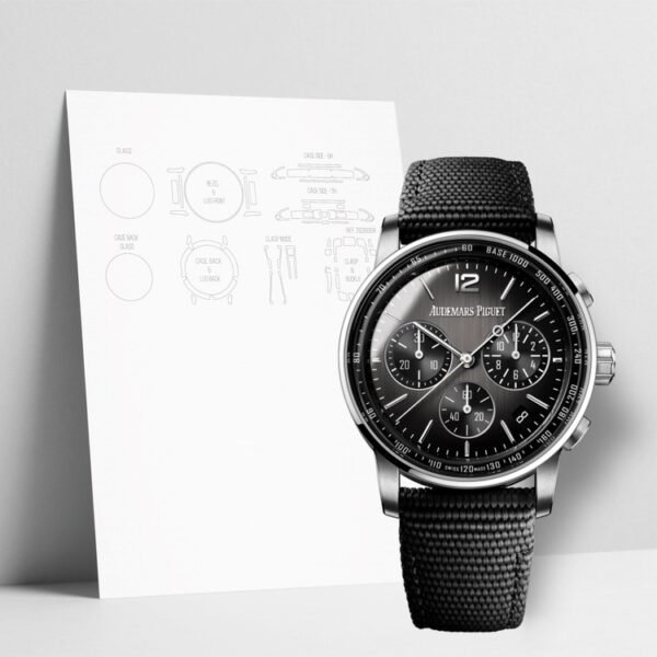 WATCHSHELLS’ AUDEMARS PIGUET 26393NB.OO.A002KB.01 41mm PROTECTION FILM