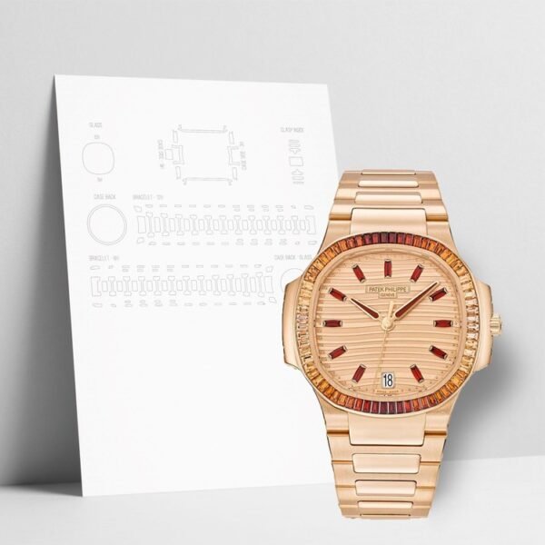 WATCHSHELLS' PATEK PHILIPPE 71181300R-001 35.2mm PROTECTION FILM