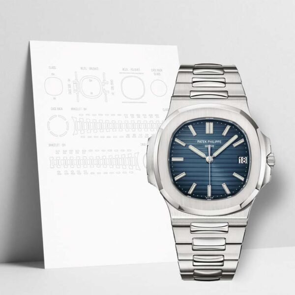 WATCHSHELLS' PATEK PHILIPPE 57111A-010 40mm PROTECTION FILM