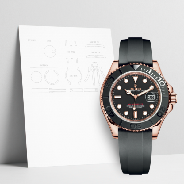 WATCHSHELLS’ ROLEX 126655 40mm OYSTERFLEX PROTECTION FILM