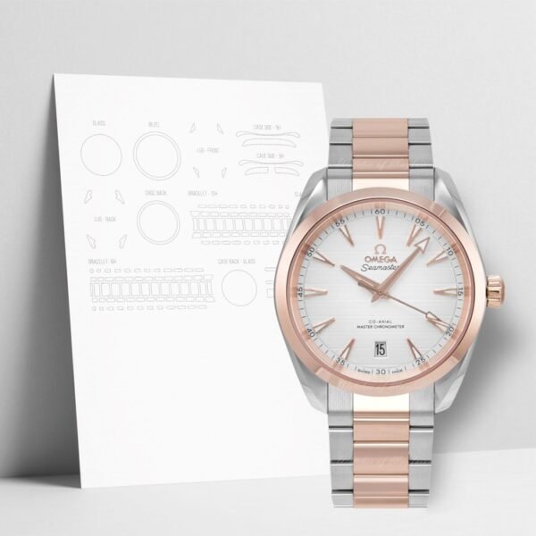 WATCHSHELLS’ OMEGA 220.20.41.21.02.001 41mm PROTECTION FILM