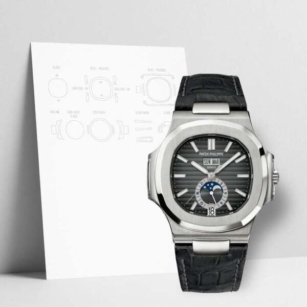 WATCHSHELLS' PATEK PHILIPPE 5726A 40.5mm PROTECTION FILM