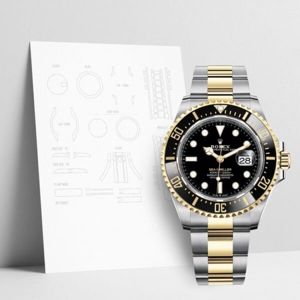 WATCHSHELLS’ ROLEX 126603 43mm OYSTER PROTECTION FILM