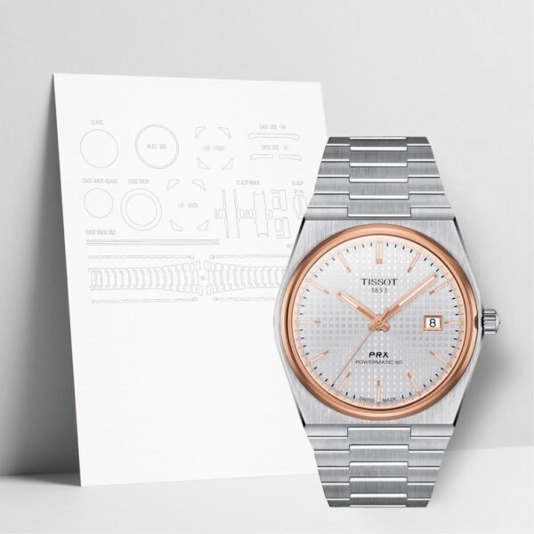 WATCHSHELLS TISSOT PRX POWERMATIC 80 T137.407.21.031.00 40MM WATCH PROTECTION FILM