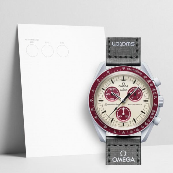 WATCHSHELLS SWATCH MOONSWATCH MISSION TO PLUTO 42MM WATCH PROTECTION FILM