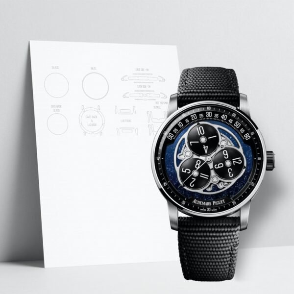 WATCHSHELLS' AUDEMARS PIGUET 15212NB.OO.A002KB.01 41mm PROTECTION FILM