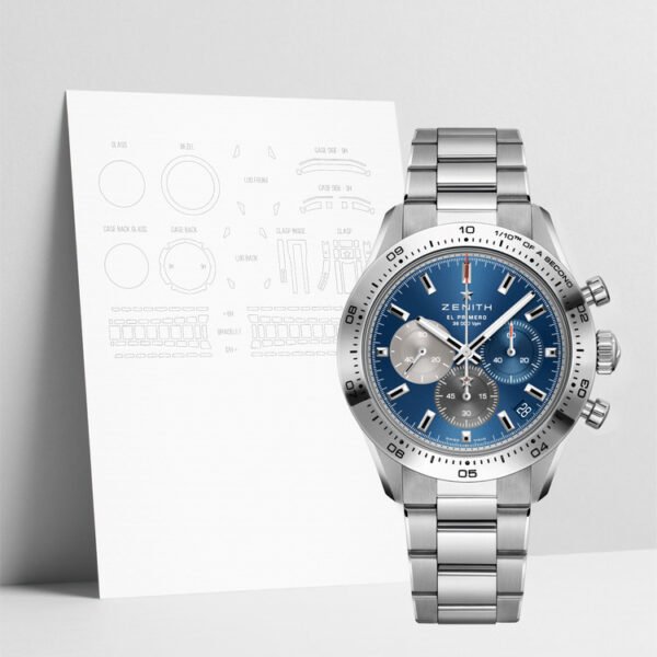WATCHSHELLS ZENITH CHRONOMASTER 03.3114.360051.M3100 41MM WATCH PROTECTION FILM
