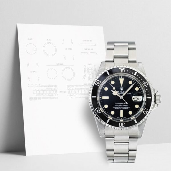 WATCHSHELLS’ ROLEX 1680 40mm OYSTER PROTECTION FILM