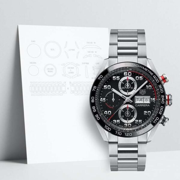 WATCHSHELLS’ TAG HEUER CBN2A1AA.BA0643 44mm PROTECTION FILM