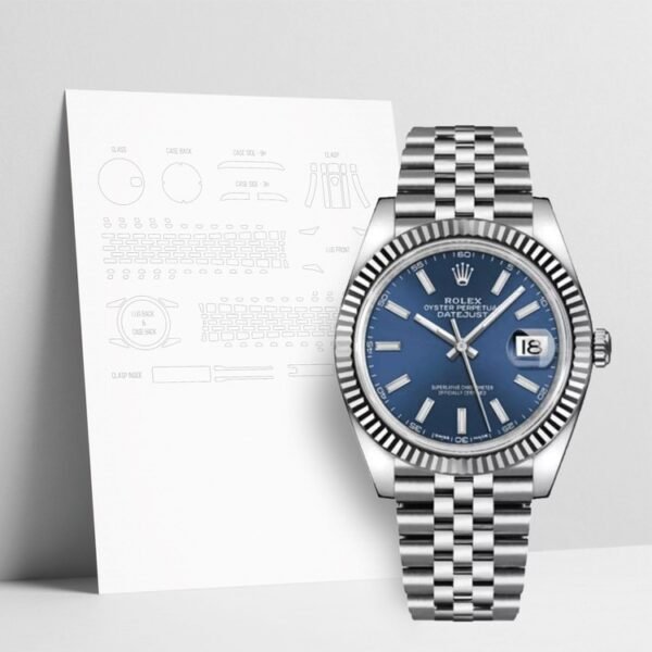 WATCHSHELLS_ ROLEX 126334 41mm JUBILEE PROTECTION FILM
