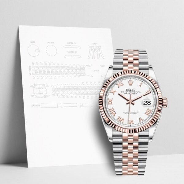 WATCHSHELLS' ROLEX 126231 36mm JUBILEE PROTECTION FILM