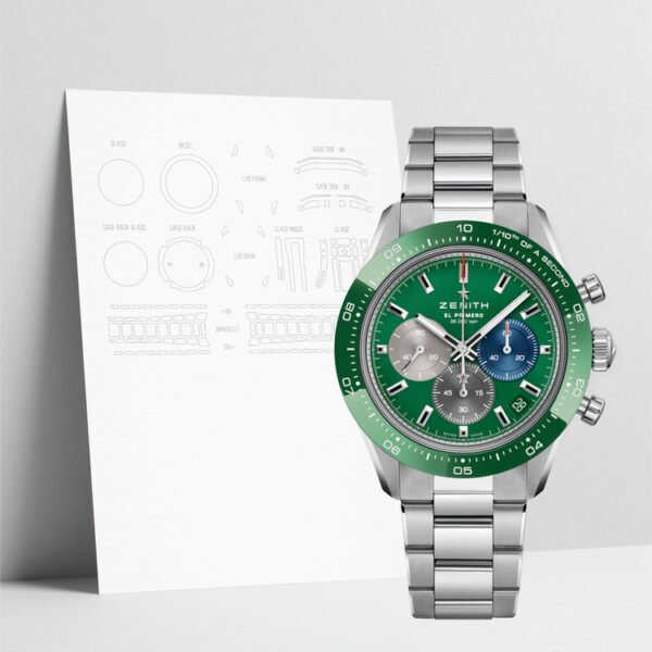 WATCHSHELLS ZENITH CHRONOMASTER 03.3119.360056.M3100 41MM WATCH PROTECTION FILM
