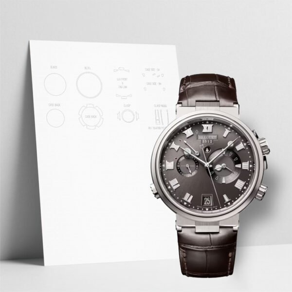 WATCHSHELLS BREGUET MARINE 5547TIG29ZU 40MM WATCH PROTECTION FILM