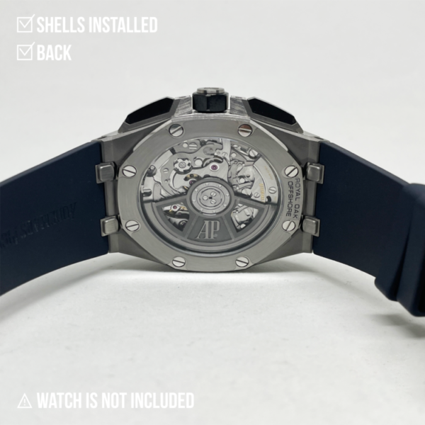 WATCHSHELLS’ AUDEMARS PIGUET 26420TI.OO.A027CA.01 43mm PROTECTION FILM - Image 5
