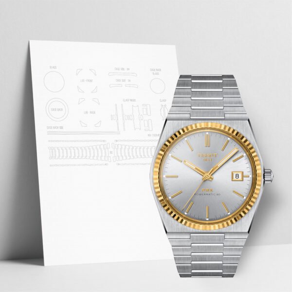 WATCHSHELLS TISSOT PRX POWERMATIC 80 T931.407.41.031.01 40MM WATCH PROTECTION FILM