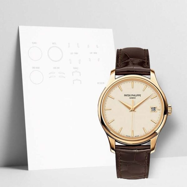 WATCHSHELLS' PATEK PHILIPPE 5227J-001-CALATRAVA-39mm PROTECTION FILM