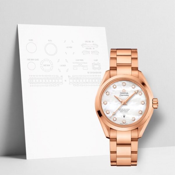 WATCHSHELLS’ OMEGA 231.50.34.20.55.001 34mm PROTECTION FILM